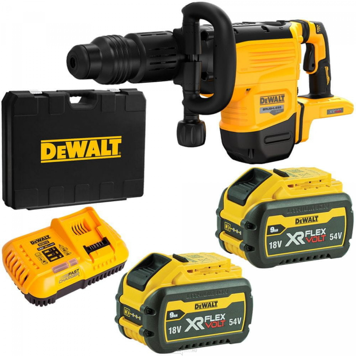 Törőkalapács DeWALT DCH892X2 SDS Max 9 kg FLEXVOLT 54V