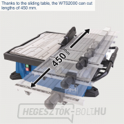 Csempe- és csempevágó tolóasztallal WTS 2000 náhled