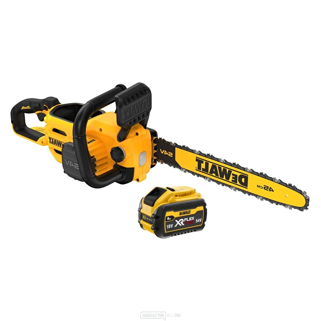 Akkus láncfűrész DeWALT DCMCS574X1 (1x9Ah) FlexVolt 54V rúddal 45 cm Akkus láncfűrész DeWALT DCMCS574X1 (1x9Ah) FlexVolt 54V rúddal 45 cm gallery main image