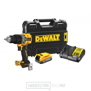 Akkus akkus fúrócsavarozó DEWALT DCD805E1T 18V   gallery main image