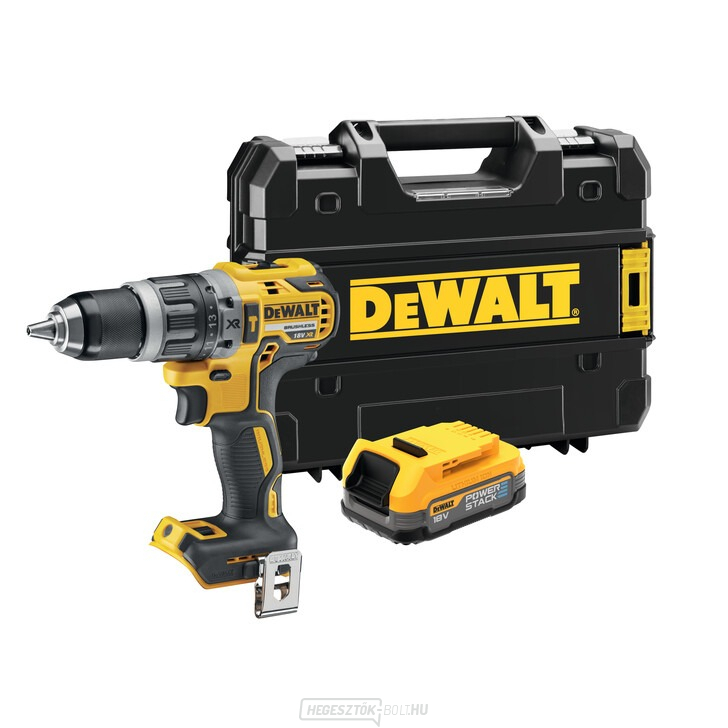 DEWALT DCD796E1T 18V Powerstack akkumulátoros ütvefúró