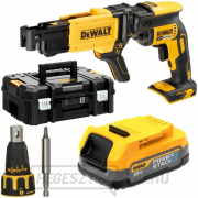 Akkus gipszkarton csavarhúzó DEWALT DCF620E1K POWERSTACK 18 V Li-Ion 1x1,7Ah Akkus gipszkarton csavarhúzó DEWALT DCF620E1K POWERSTACK 18 V Li-Ion 1x1,7Ah gallery main image