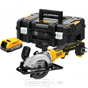 Akkus akkus körfűrész DEWALT DCS571E1T POWERSTACK 18V