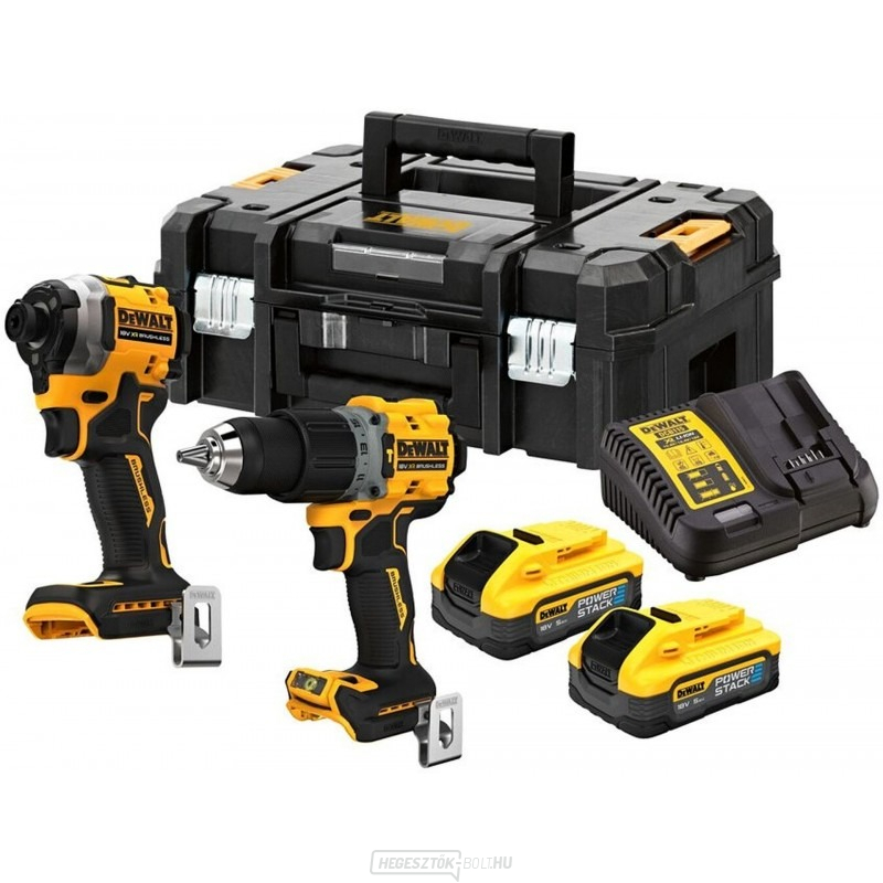 Kombinált akkumulátorkészlet DEWALT DCK2050H2T POWERSTACK 18V (2x1,7Ah)