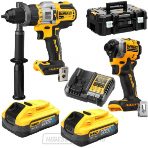 Akkumulátor-kombinációs készlet DEWALT DCK2052H1E1T POWERSTACK 18V (1 x 1,7 Ah, 1 x 5 Ah) Akkumulátor-kombinációs készlet DEWALT DCK2052H1E1T POWERSTACK 18V (1 x 1,7 Ah, 1 x 5 Ah) gallery main image
