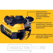 Akkus ütvecsavarozó DeWALT DCF891P2LRT-QW 18V 2x 5Ah Előnézet 