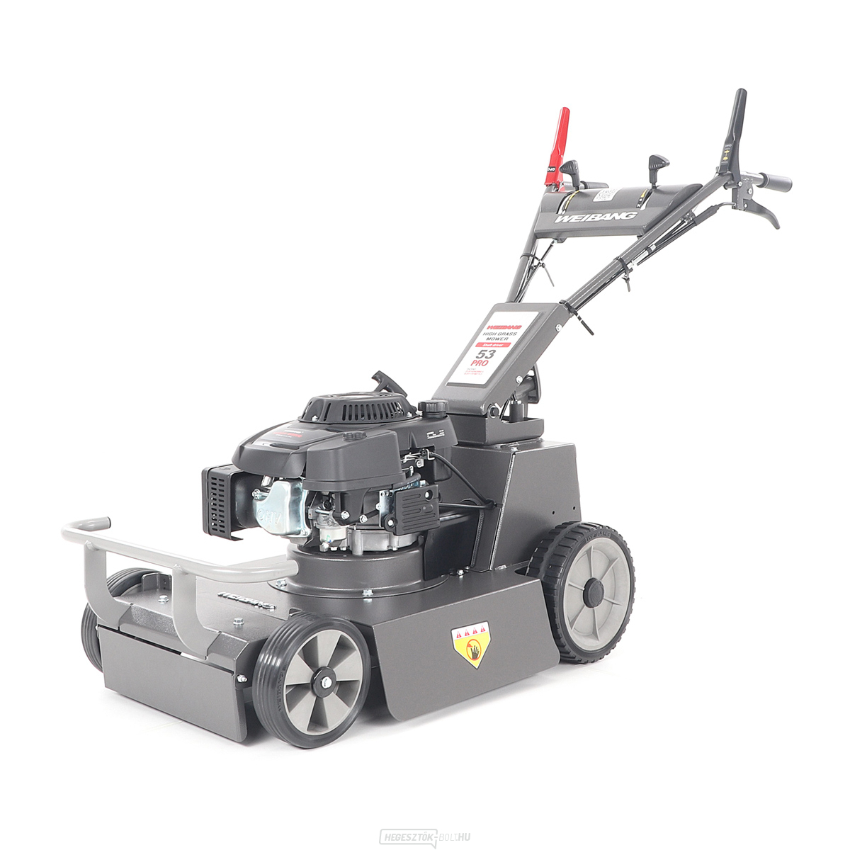 Benzines mulcsozó fűnyíró Weibang WB BC 537 SCV