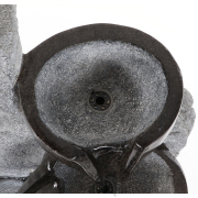 Kő tál kerti szökőkút  náhled