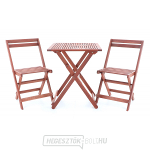 Balkongarnitúra Vega MERANTI KRETA SZETT 2+1 Balkongarnitúra Vega MERANTI KRETA SZETT 2+1 gallery main image