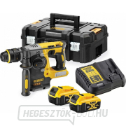 Akkus kombi kalapács DeWalt DCH274P2 SDS-Plus 18V, 2x 5,0Ah XR Li-Ion + gyorstokmány + tok Előnézet 