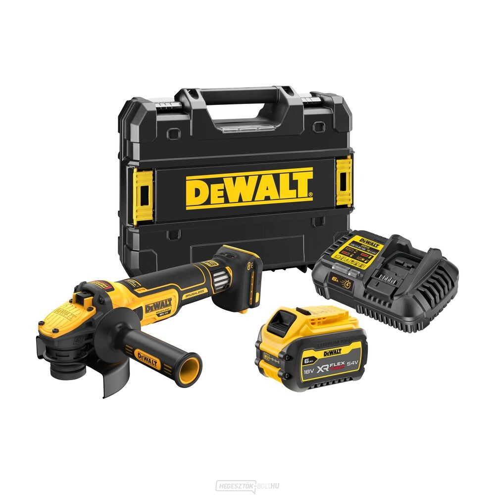 DEWALT DCG409VST1 akkus csiszoló 18V fordulatszám szabályozással