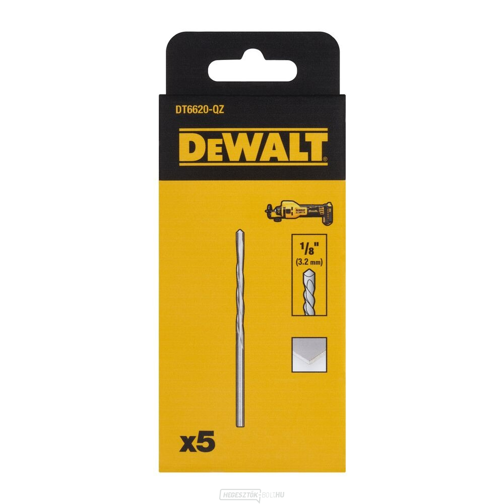 1/8" vágószerszám DCE555N gipszkarton marógéphez (5 db)