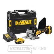 DEWALT DCW682P2 5,0 Ah akkumulátor nélküli lamella marógép gallery main image