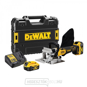 DEWALT DCW682P2 5,0 Ah akkumulátor nélküli lamella marógép