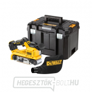 Akkus szalagcsiszoló DEWALT DCW220NT 18V (akkumulátor és töltő nélkül) gallery main image