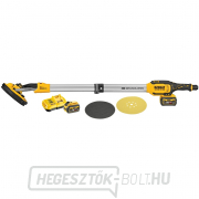 Akkus gipszkarton csiszológép DEWALT DCE800T2, 2x6.0Ah  gallery main image