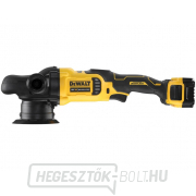 Akkus excenter polírozó DEWALT DCM848P2 125 mm 18 V Előnézet 