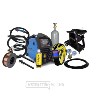 Sherman DIGIMIG 207 EASYLITE + 3m-es zseblámpa + 2m-es kábel + vezeték + szórófej + sisak + gurulós pisztoly + szelep + teli CO2 palack Sherman DIGIMIG 207 EASYLITE + 3m-es zseblámpa + 2m-es kábel + vezeték + szórófej + sisak + gurulós pisztoly + szelep + teli CO2 palack gallery main image