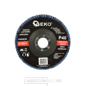 Geko - Flip lemez CIRKON 125mm P40