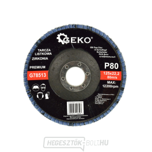 Geko - Flip lemez CIRKON 125mm P80 Geko - Flip lemez CIRKON 125mm P80 gallery main image