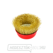 Sárgaréz drótkefe 75 mm/3