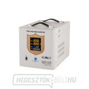 Tartalék áramforrás KEMOT PROsinus-2000 1200W 12V Fehér gallery main image