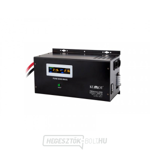 Tartalék áramforrás KEMOT PROsinus-2200 1600W 12V falra szerelhető