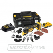 DEWALT DCS353D212 V akkumulátor nélküli oszcilláló multicsiszoló DEWALT DCS353D212 V akkumulátor nélküli oszcilláló multicsiszoló gallery main image
