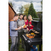 Riwall PRO RGG 21 gázgrill 10 kW, két égővel és egy oldaltűzhellyel Előnézet 