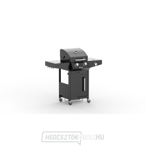 Riwall PRO RGG 21 gázgrill 10 kW, két égővel és egy oldaltűzhellyel