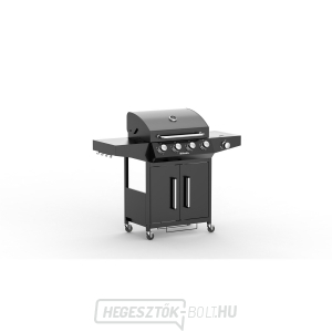 Riwall PRO RGG 41 gázgrill 15 kW négy égővel és oldaltűzhellyel gallery main image