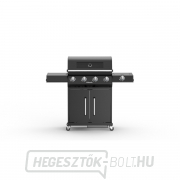 Riwall PRO RGG 41 EXL luxus gázgrill 17 kW négy égővel és oldaltűzhellyel Előnézet 