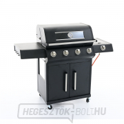 Riwall PRO RGG 41 EXL luxus gázgrill 17 kW négy égővel és oldaltűzhellyel gallery main image