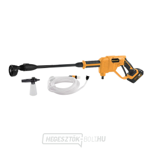 Riwall PRO RAPW 2420 SET vezeték nélküli magasnyomású mosó + 1x 4Ah akkumulátor + 20 V töltő