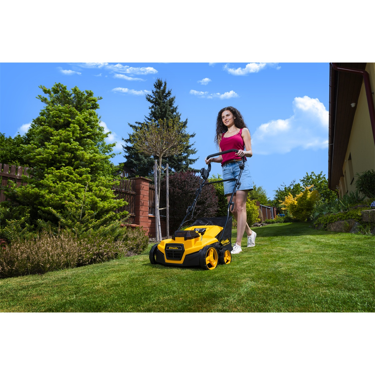 Riwall PRO RAV 3820i akkus gyepszellőztető 2x20 V (akkumulátor és töltő nélkül) Előnézet 