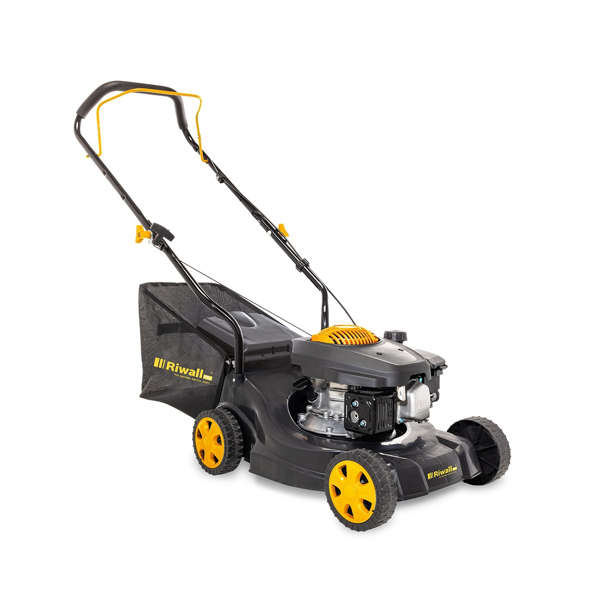 Riwall PRO RPM 4032 P többfunkciós fűnyíró 2 az 1-ben meghajtás nélkül