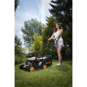 Riwall PRO RPM 4032 P többfunkciós fűnyíró 2 az 1-ben meghajtás nélkül Előnézet 