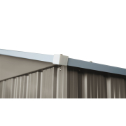 Riwall PRO RMSA 6x8 Barna fém kerti ház 2,4 x 1,7 m nyeregtetős barna náhled