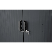 Riwall PRO RMSA 8x10 Antracit fém kerti ház 3 x 2,4 m nyeregtetős antracit tetővel náhled