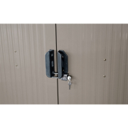 Riwall PRO RMSA 8x10 Barna fém kerti ház 3 x 2,4 m nyeregtetős barna náhled