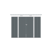 Riwall PRO RMSP 6x8 antracit kerti ház fém 2,4 x 1,8 ms pulttal, antracit Előnézet 