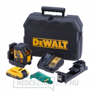 Akkumulátor zöld keresztlézer 18 V DEWALT DCLE34021D1 gallery main image