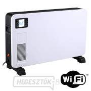 Solight meleglevegős konvektor 2300W, WiFi, LCD, ventilátor, időzítő, állítható termosztát gallery main image