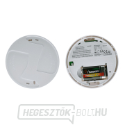 Solight füstérzékelő + riasztó, 85dB, fehér + 9V elem náhled