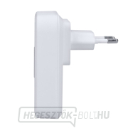 Solight vezeték nélküli csengő elemmentes, plug-in, 150m, fehér, tanuló kód Előnézet 