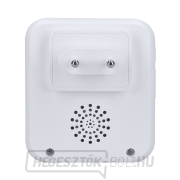 Solight vezeték nélküli csengő elemmentes, plug-in, 150m, fehér, tanuló kód Előnézet 