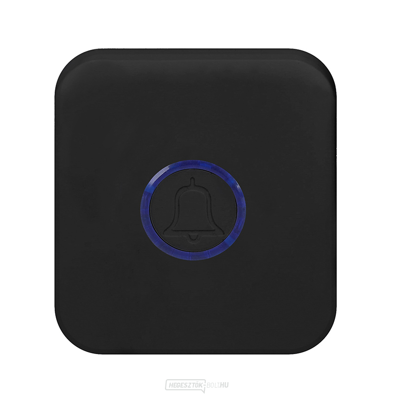 Solight vezeték nélküli csengő elemmentes, plug-in, 150m, fekete, betanító kód