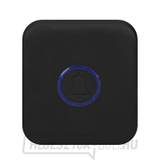 Solight vezeték nélküli csengő elemmentes, plug-in, 150m, fekete, betanító kód Solight vezeték nélküli csengő elemmentes, plug-in, 150m, fekete, betanító kód gallery main image