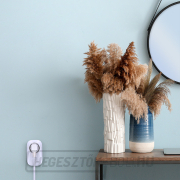 Solight vezeték nélküli csengő elektromos aljzattal, aljzathoz, 250m, fehér, betanító kód náhled