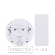 Solight vezeték nélküli ajtócsengő mozgásérzékelős éjszakai lámpával, dugaszolható, 250m, fehér, tanuló kód Előnézet 